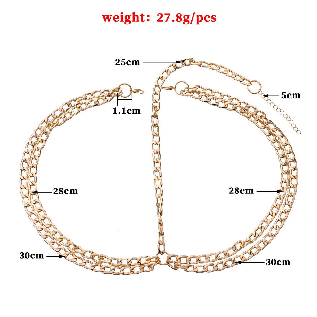 Chain Tassel Bride Hair Accessories