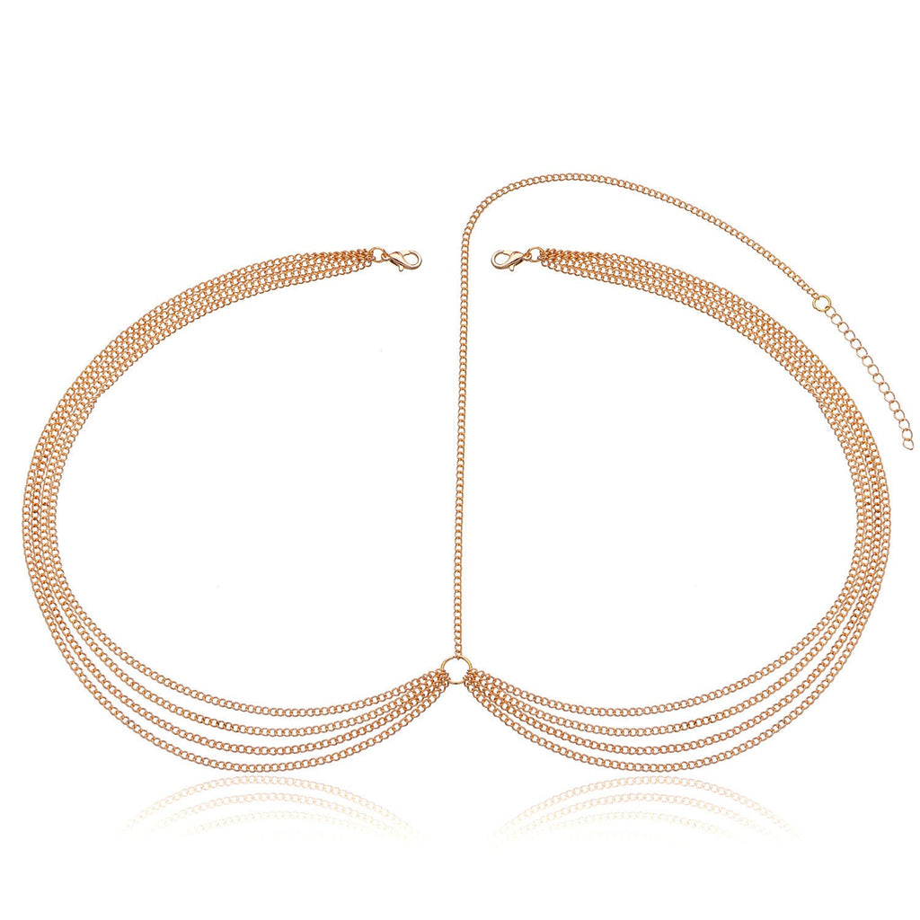 Simple Tassel Headpiece Chain Bridal Forehead Hair Accessories