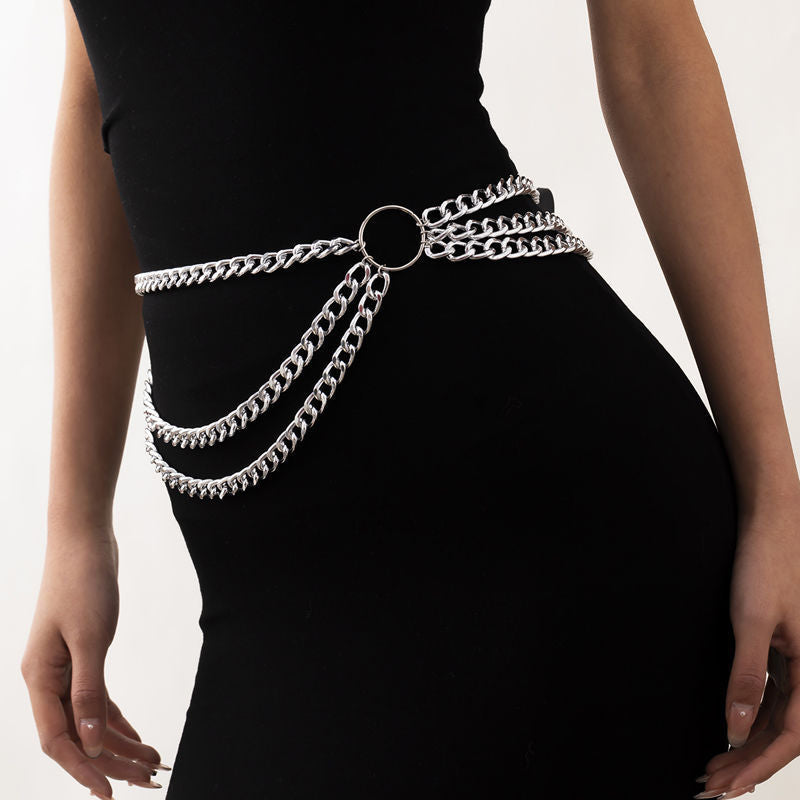 Layered Waist Chains Jewelry Sexy Shorts Belly Chain