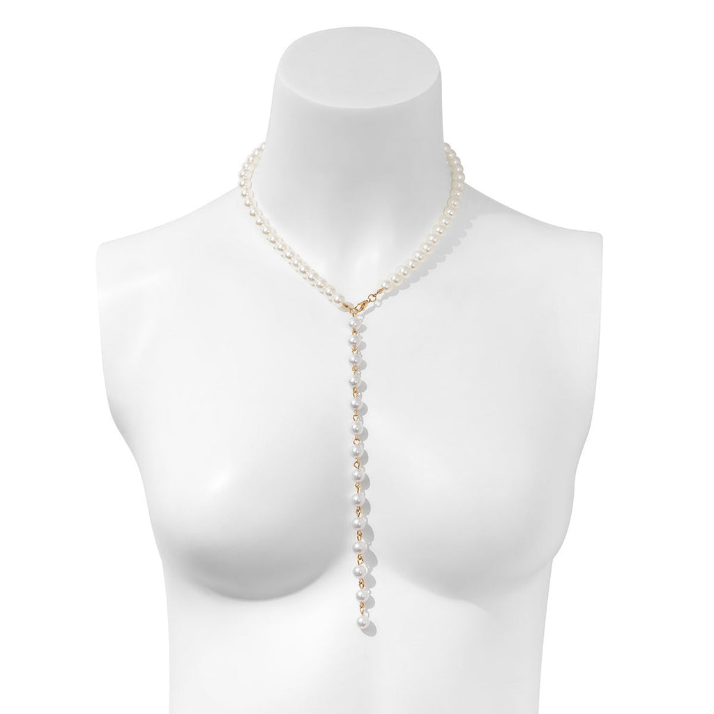 Brave Light Punk Ccb Beads Long Chain Necklace