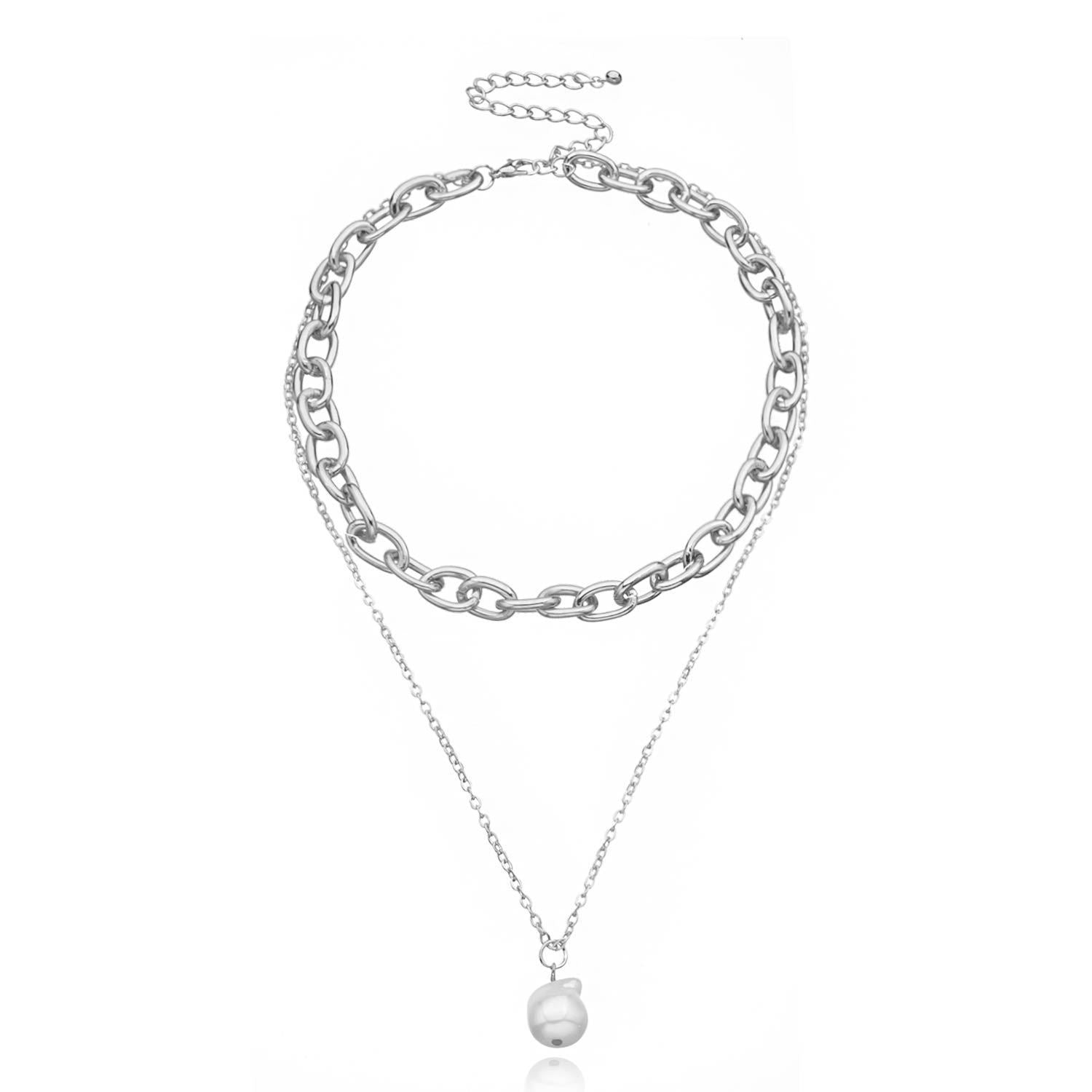 Cross-border Pearl Pendant Necklace
