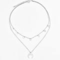 Punk Multi Layer Curb Cuban Chain Choker Necklace