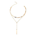 Sexy Multi-layer Sequined Necklace Tassel Chain