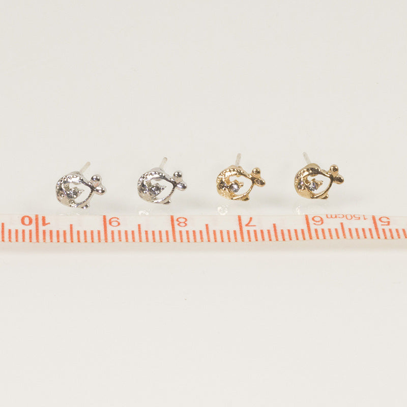 MIni Fish Stud Earring