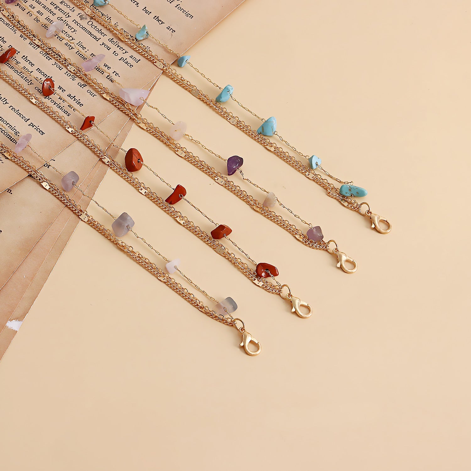Waist Beads Belly Body Chain Double Layer Rhinestone Chain Jewelry