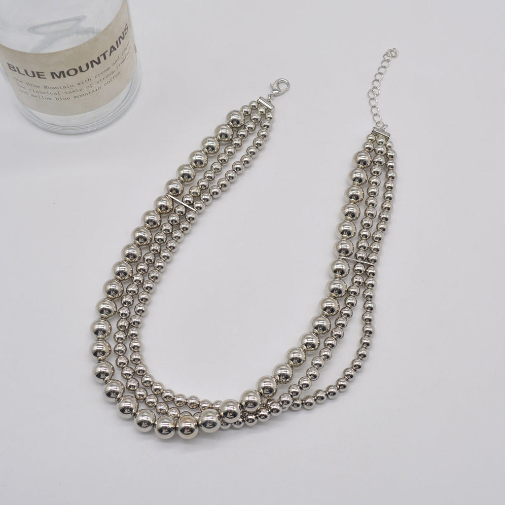 CCB Bead Chain Necklace Women