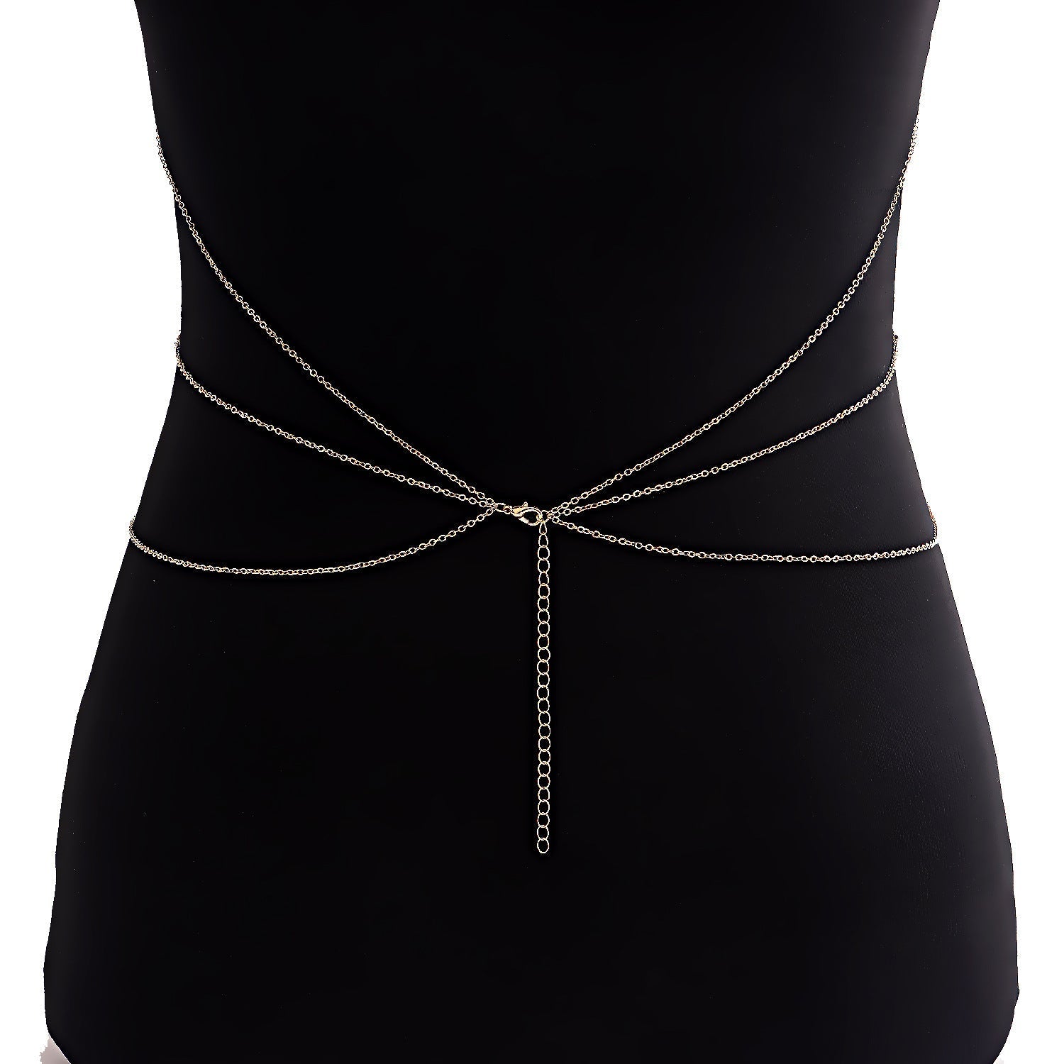 Stone Summer Body Jewelry Chain Beach Sexy Metal Chest Chain