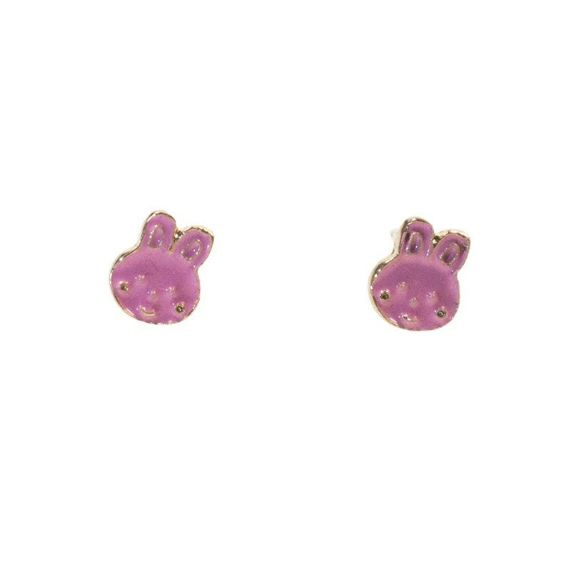Mini Rabbit Stud Earring