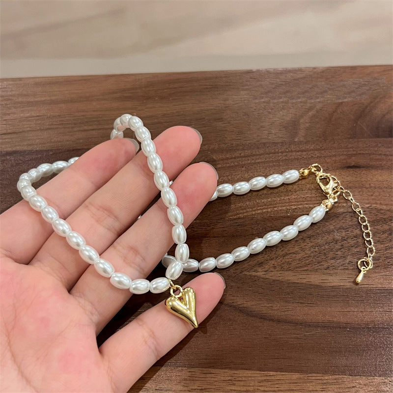 Elegant Baroque Pearl Choker Necklaces