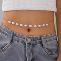 Dainty Boho Pearl Beach Waist Chain