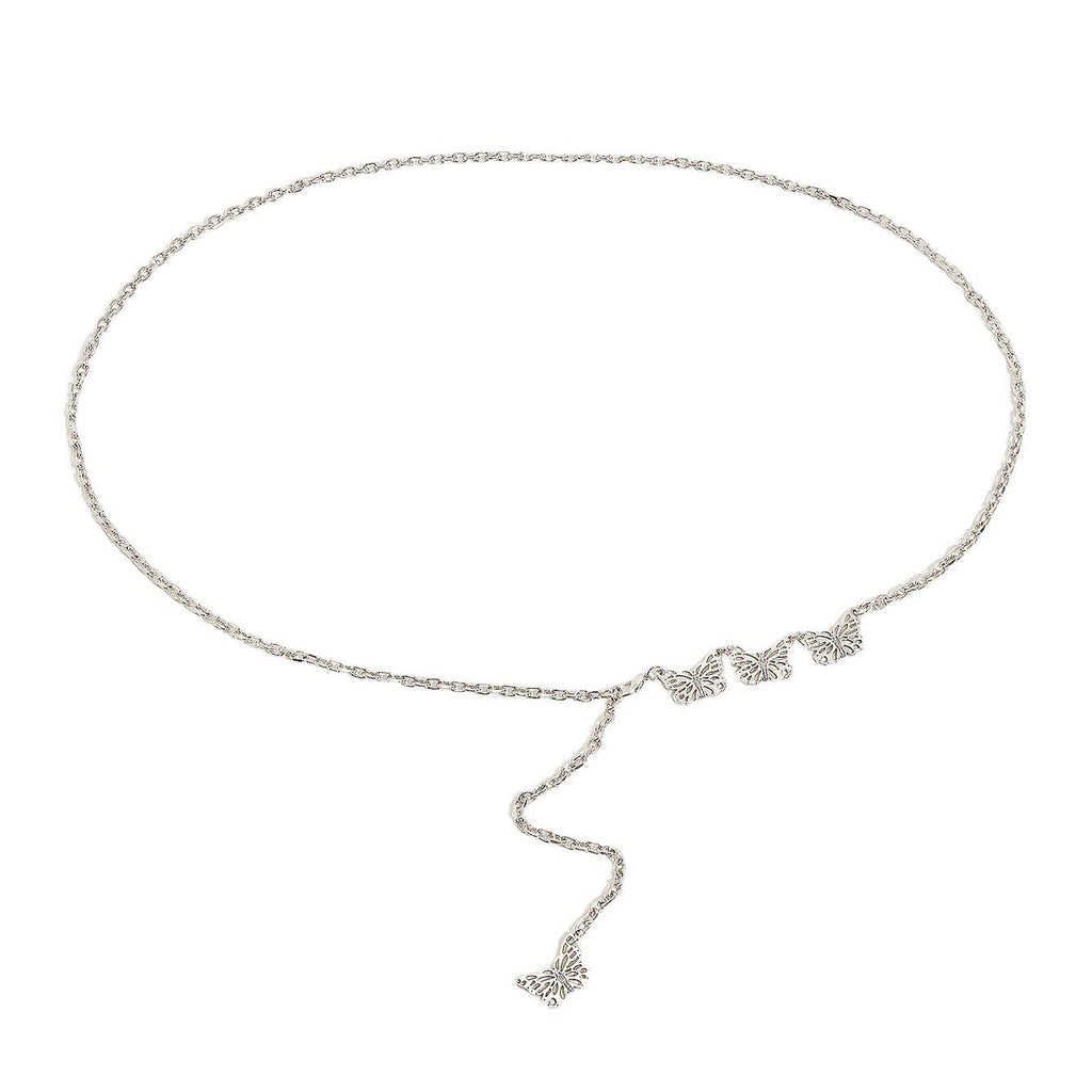 Waist Chain Belt Butterfly Metal Chain Belt