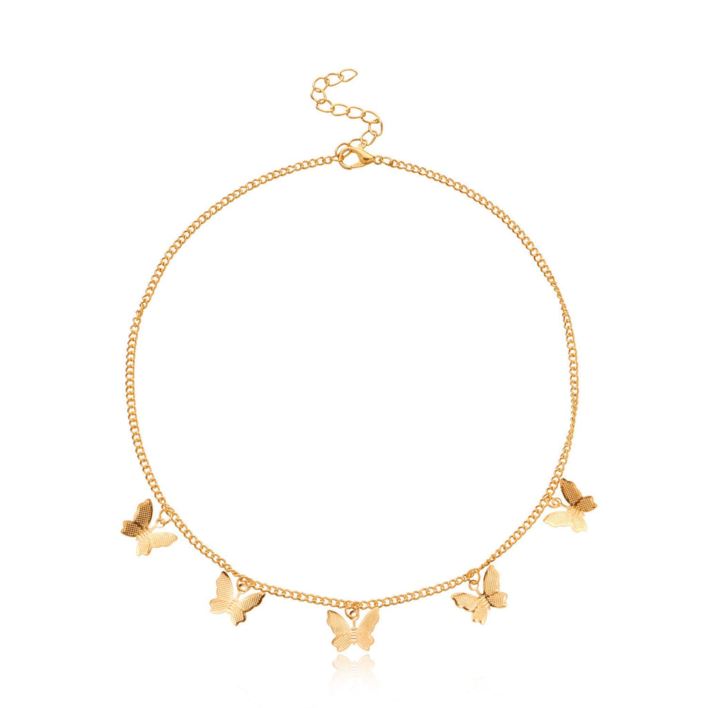 Vintage Multilayer Butterfly Necklaces for Women