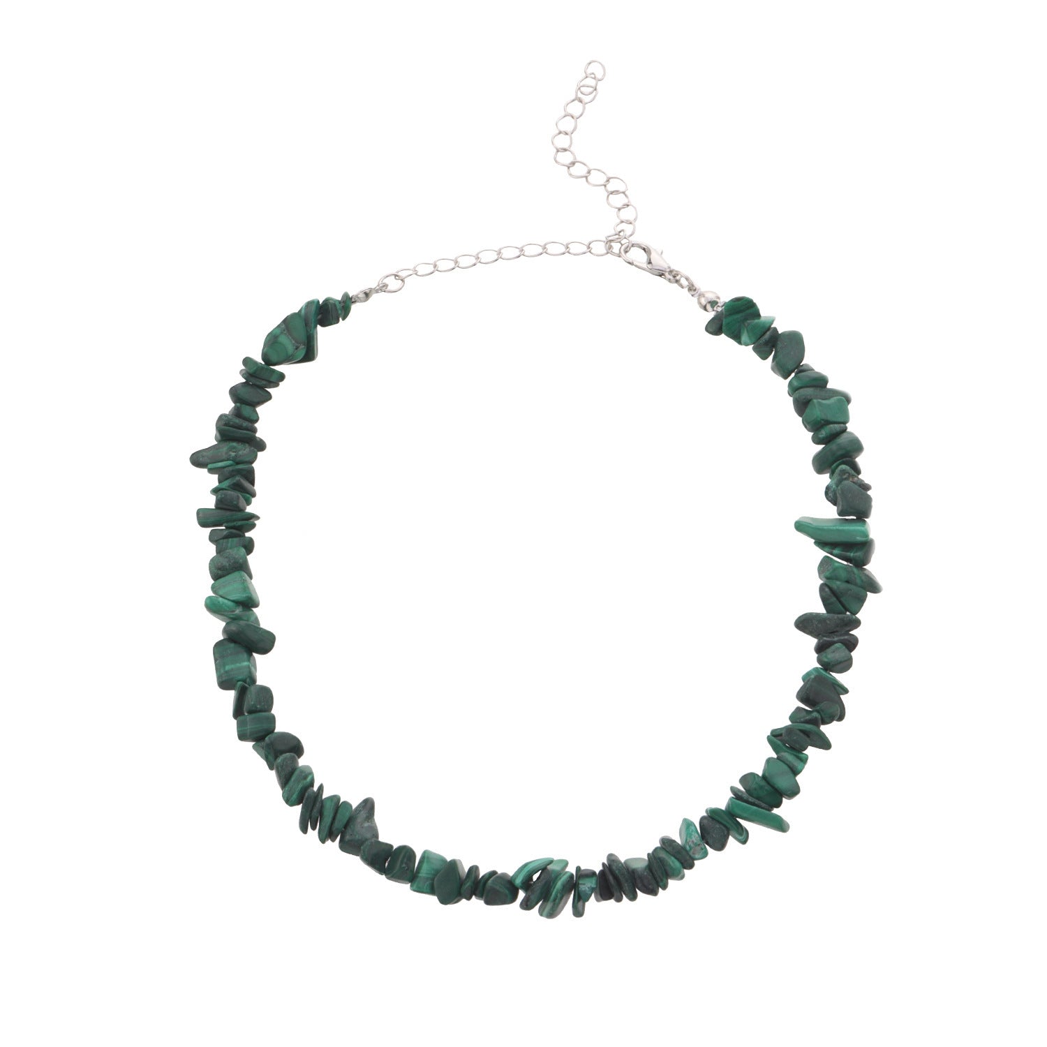 Irregular Natural Crushed Stone Necklace for Women