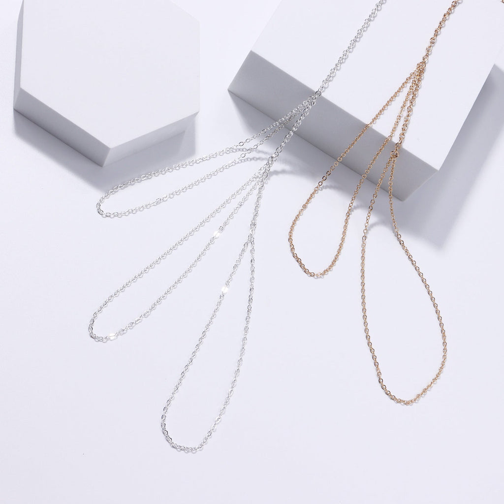 Bohemia Punk Link Chain Ring Connected Bracelets