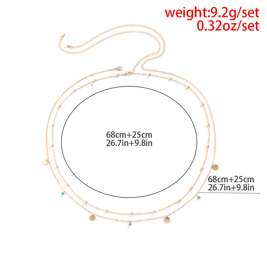 Beach Body Chain Sexy Waist Chain Belly Chain Jewelry for Waist