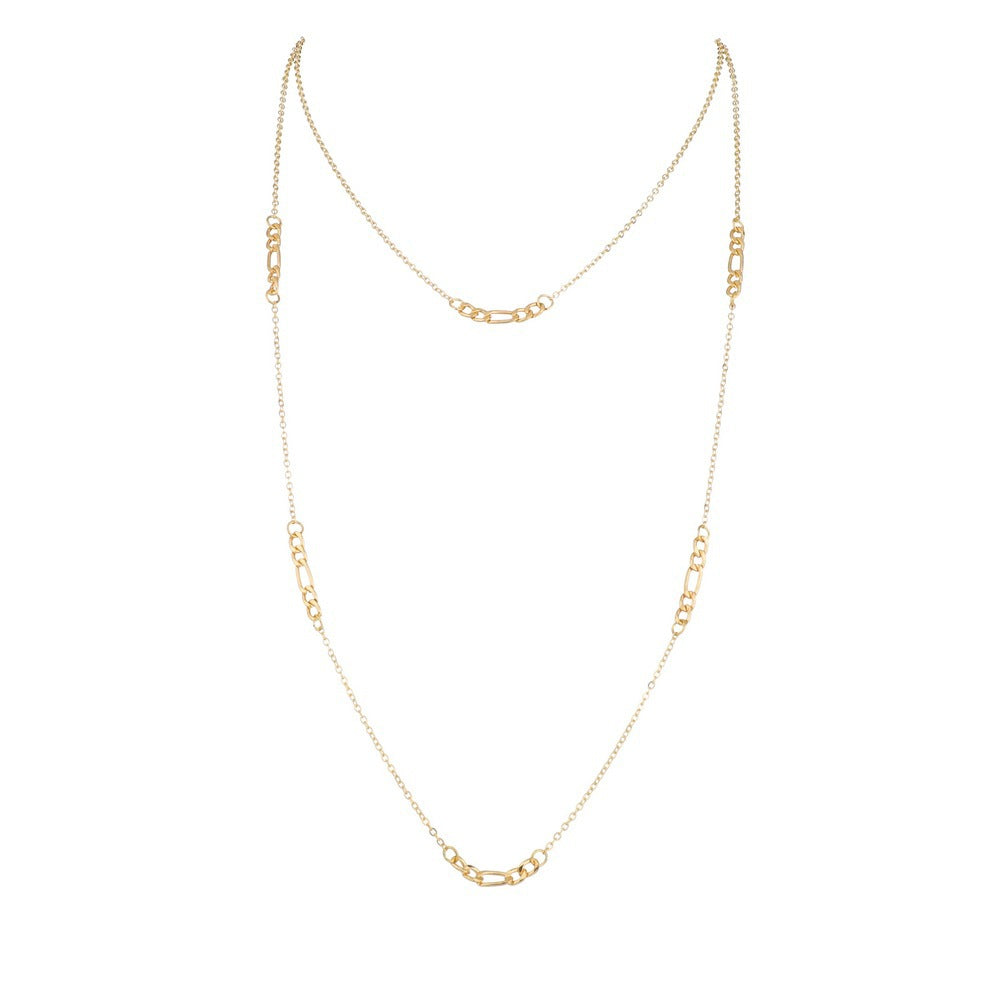 Classic Cable Chain Thin Ladies Necklace