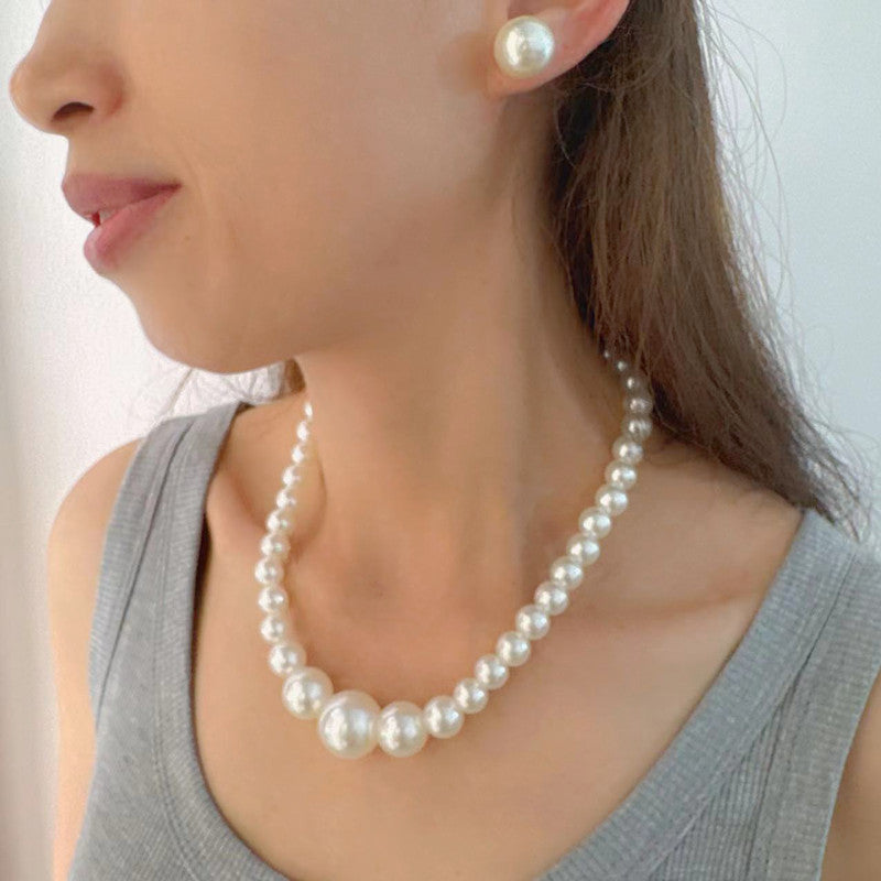 Vintage Pearl Wedding Bridal Jewelry Set