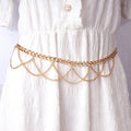 Fashion Multi Layer Belly Body Chain Bikini Metal Rave Body Waist Chain