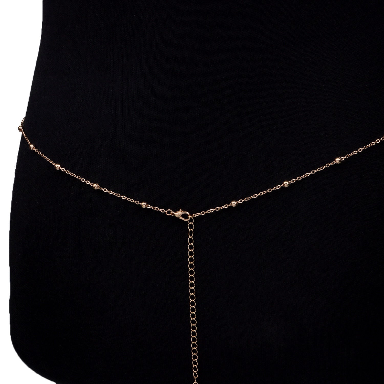 Double Cross Chain Popular Bead Chain Sexy Body Jewelry