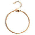 Twisted Rope Chain Bracelet