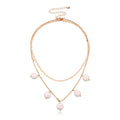 Multi-Layer Pearl Necklace for Women