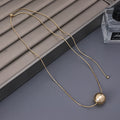 Floating Ball Pendant Necklace