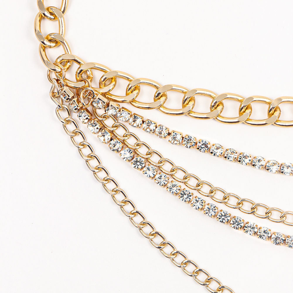 Retro Geometric Chain Waist Body Chain Women Sexy