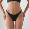 Butterfly Pendant Cross-Border Rhinestone Waist Chain