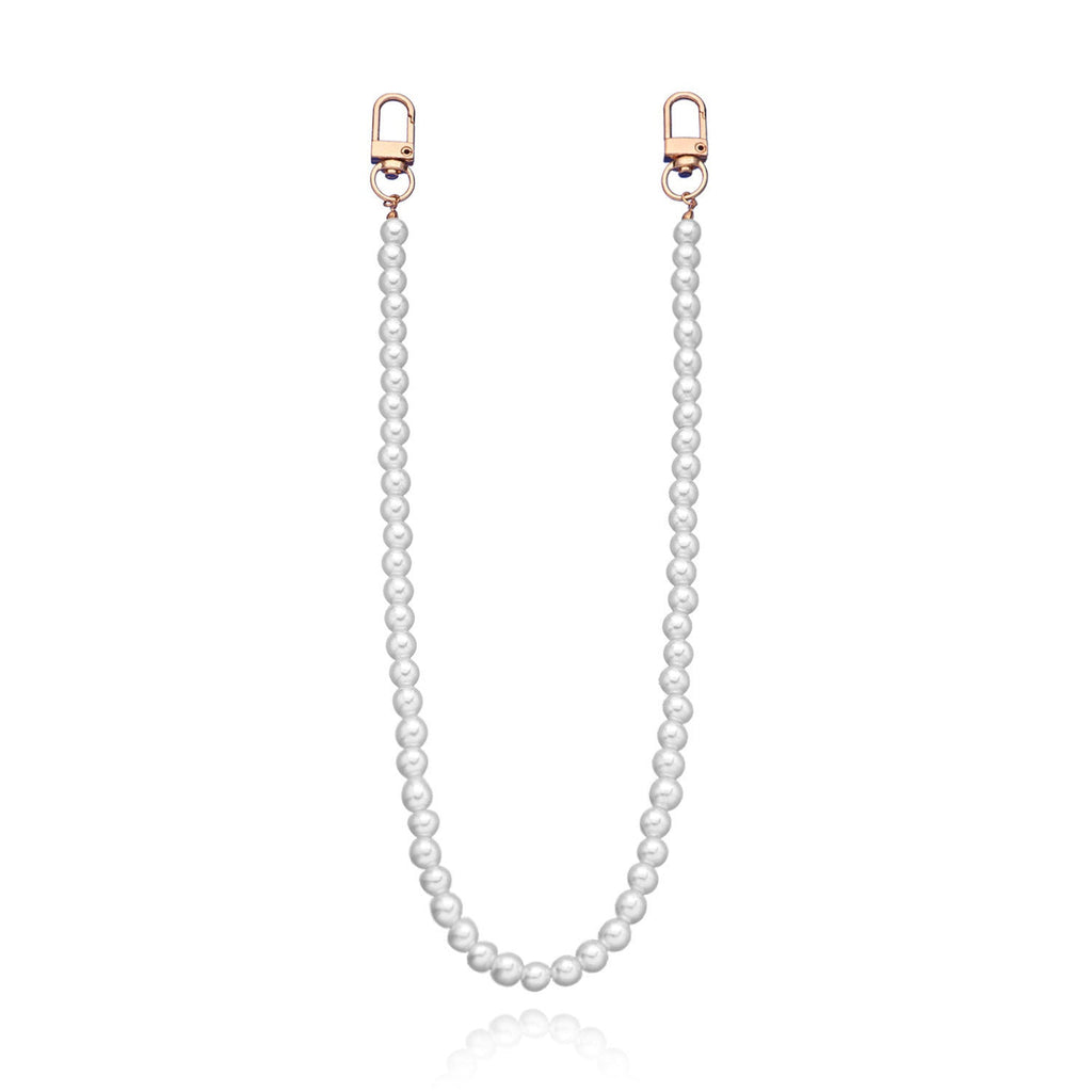 Women Multilayer Pearl Metal Waist Jean Pant Chain