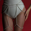 Multi-layer Pearl Body Chain Set