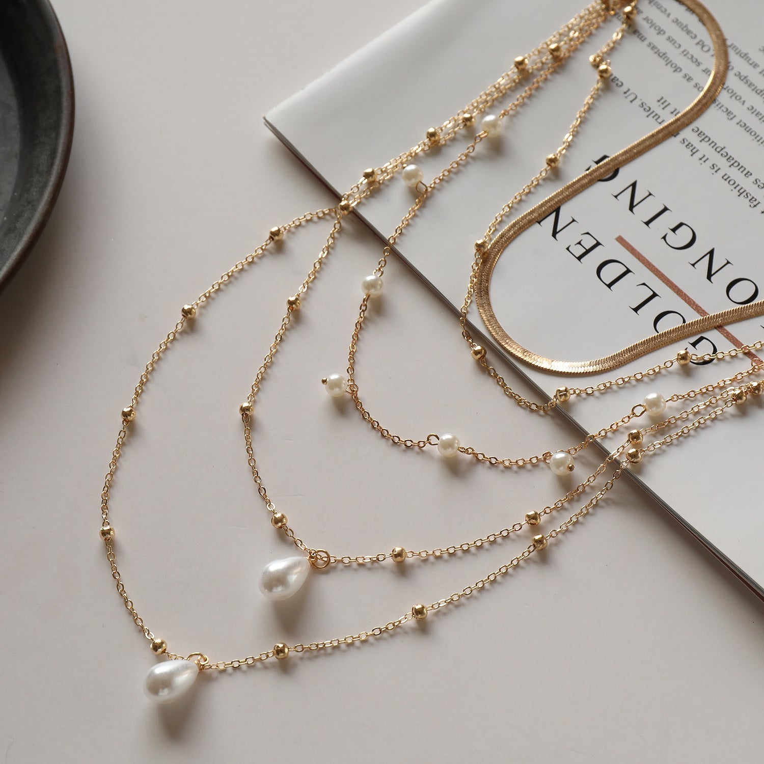 Handmade Multi-Layer Bead Necklace