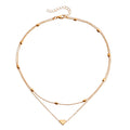 Layer Chain Choker Necklace for Women