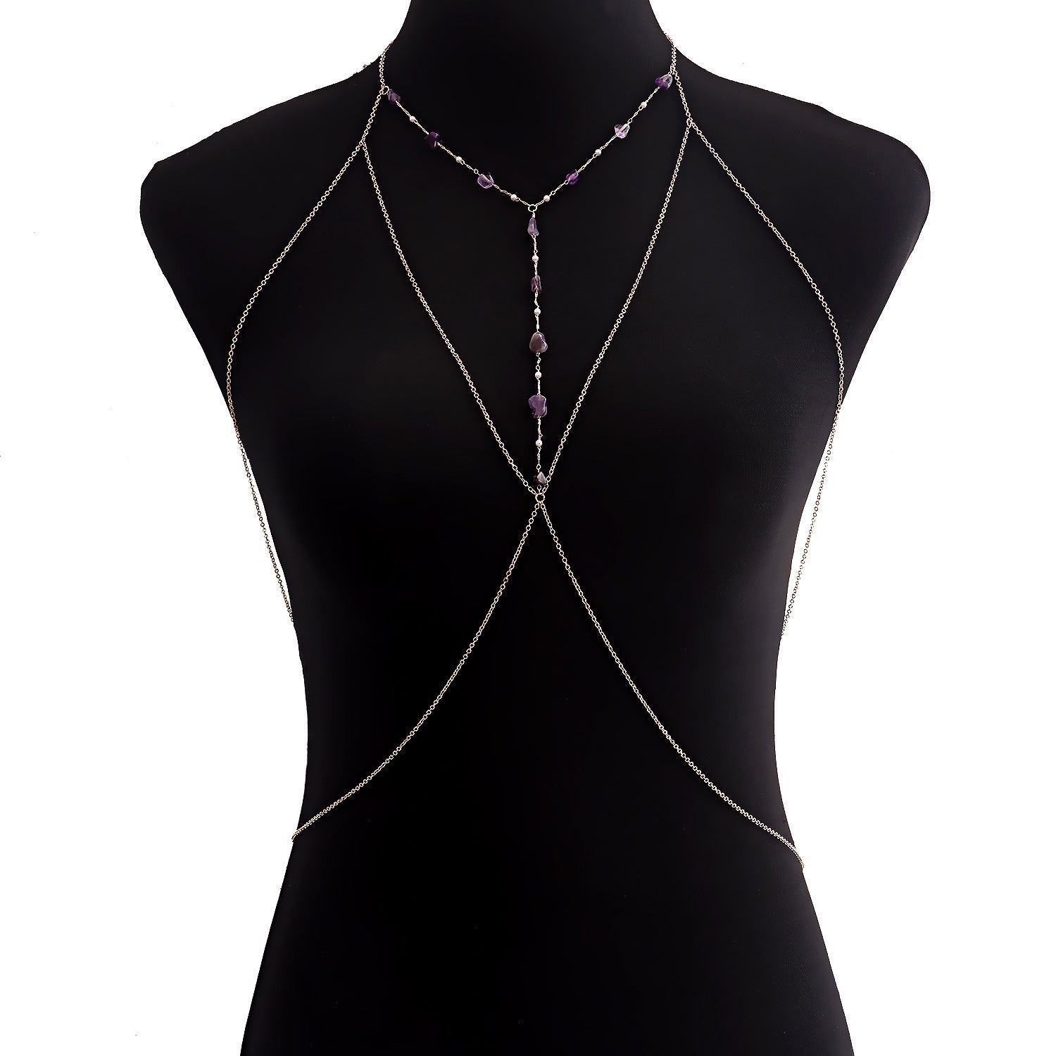 Bikini Chain Punk-style Nightclub Sexy Halter Body Waist Chain