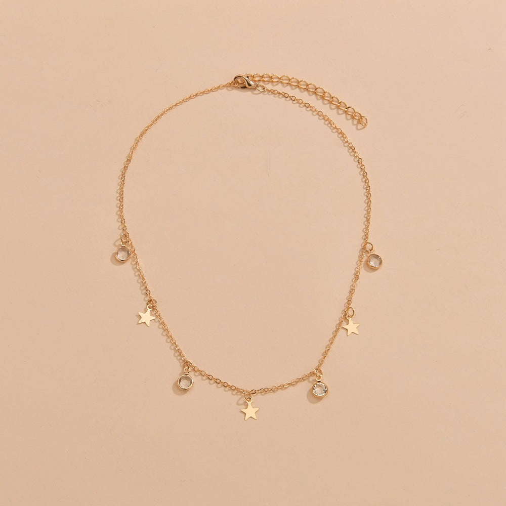 Star Tassel Pendants Necklace