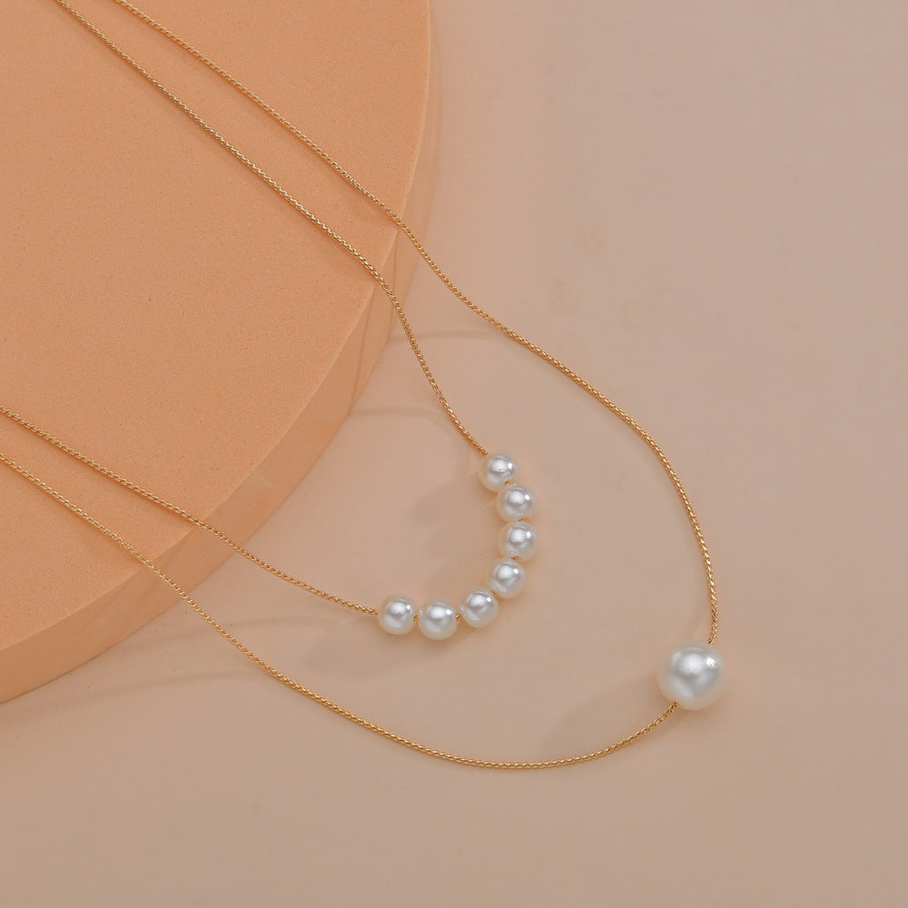 Multi Layers Pearl Necklace