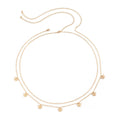 Butterfly Pendant Waist Chain Elegant Waist Belly Chain Jewelry Body Chain