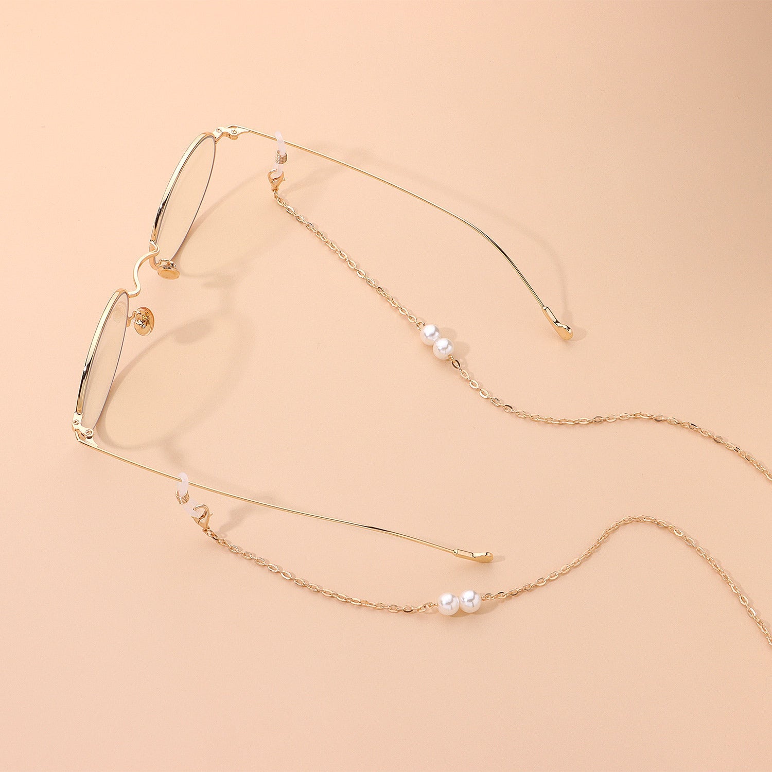 Pearl Eyeglass Chain Beaded Sunglasses Neck Holder