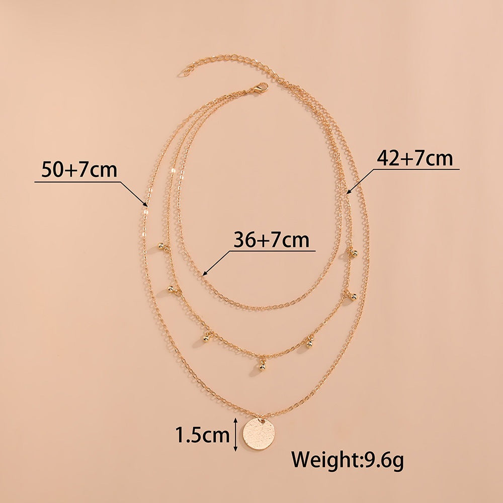 Vintage Double Layer Chain Necklace