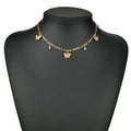 Butterfly Charm Chain Necklace
