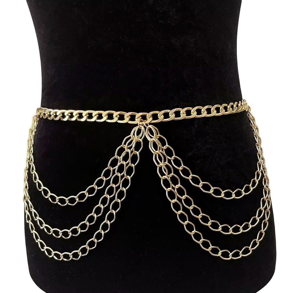 Sexy Bikini Rhinestone Body Chain