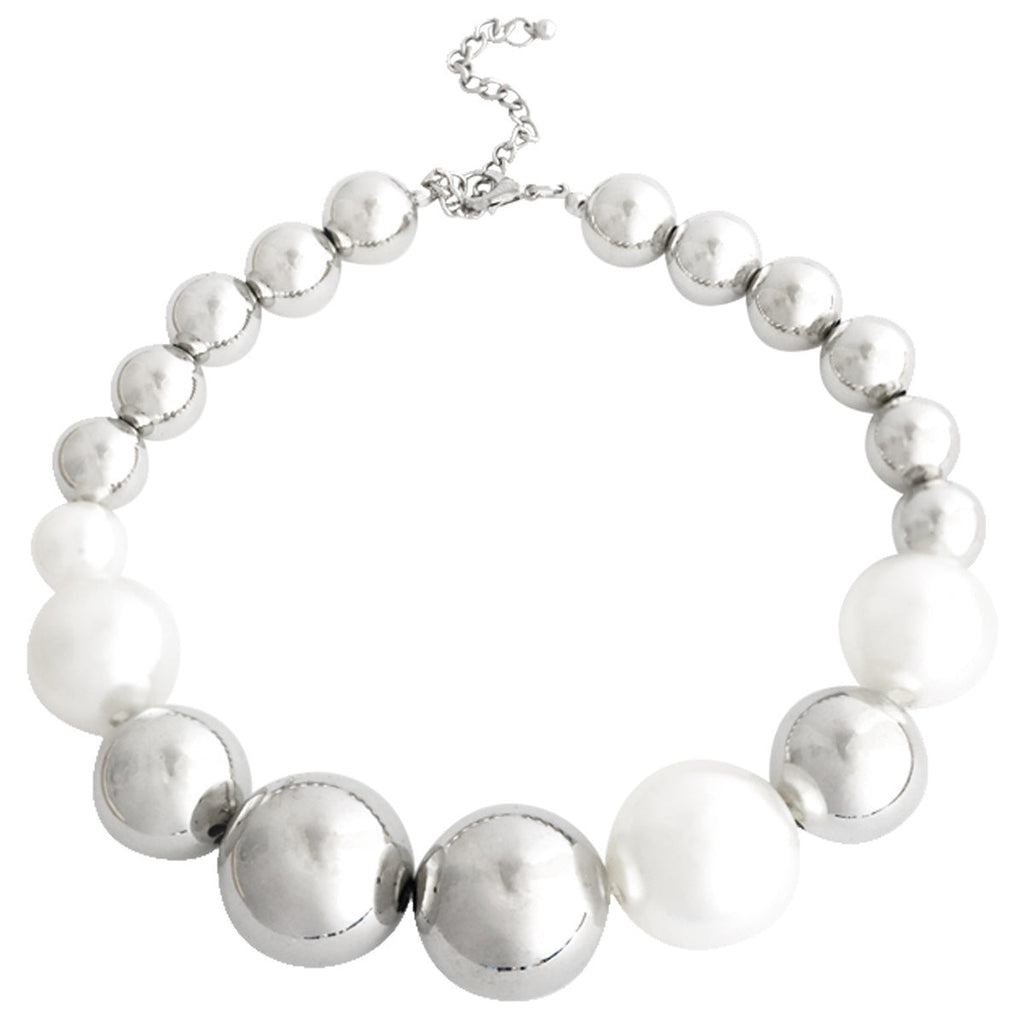 Hop CCB Round Bead Chokers Necklaces Short Collar