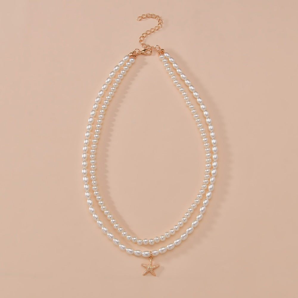 Ocean Jewelry Starfish Pendant Necklaces