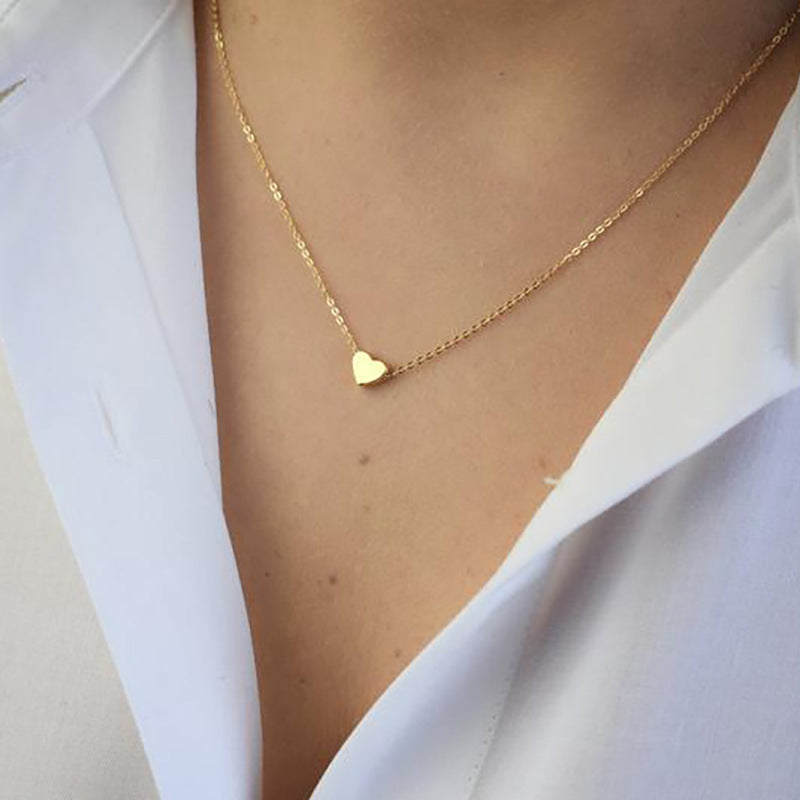 Heart Love Short Necklace