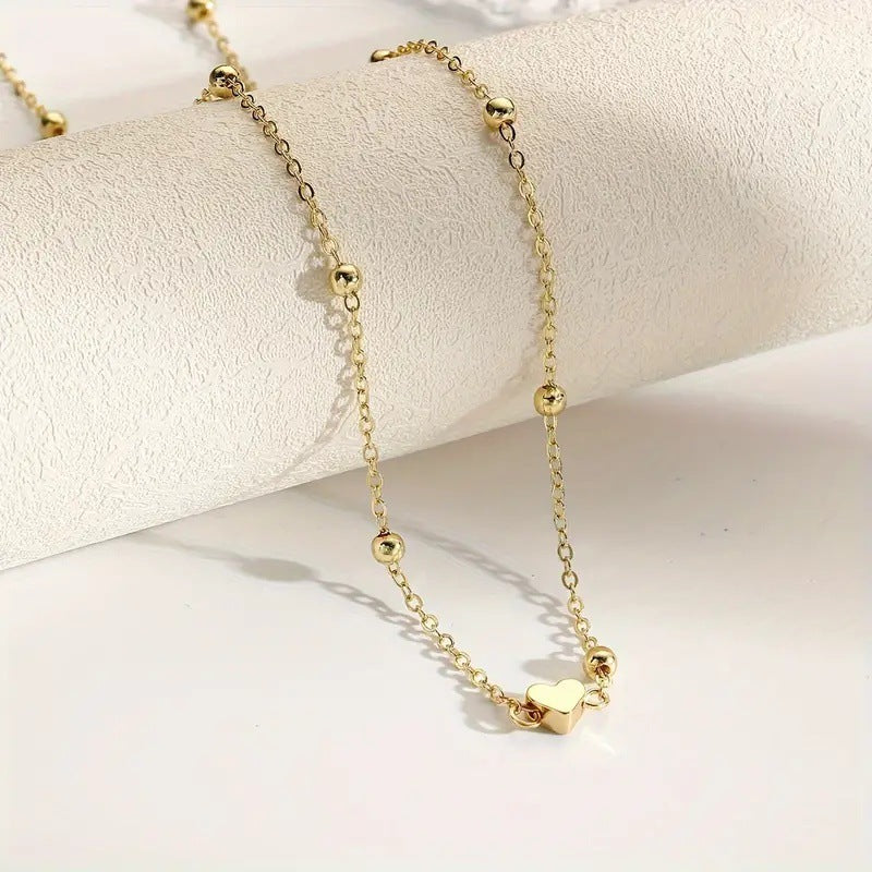 Beach Bikini Heart Pendant Waist Body Chain Jewelry