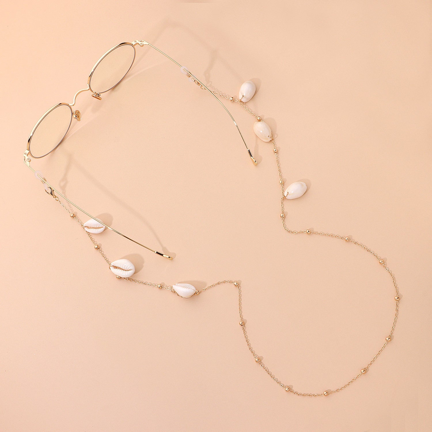 Shell Pendant Bead Chain Glasses Chain