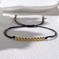 Tiny Metallic Beaded Women String Bracelets