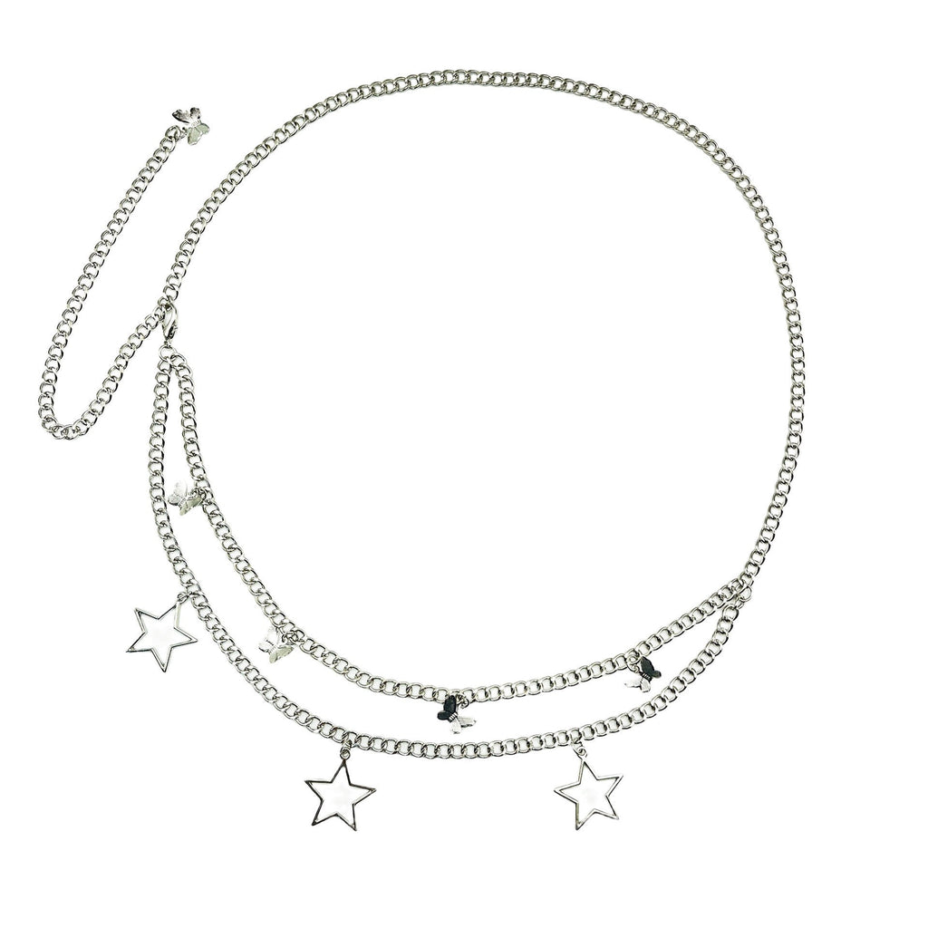 Star butterfly waist Chain lady beach body chain