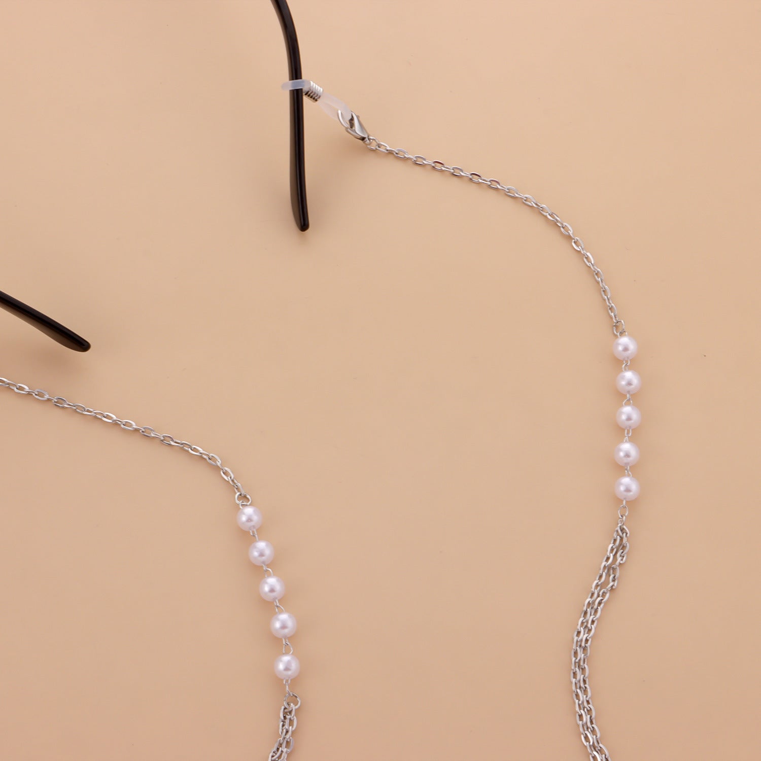 Pearl Beaded Sunglasses Chain Glasses Holder