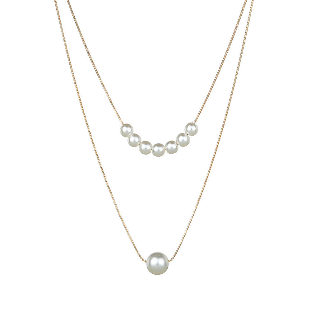 Multi Layers Pearl Necklace