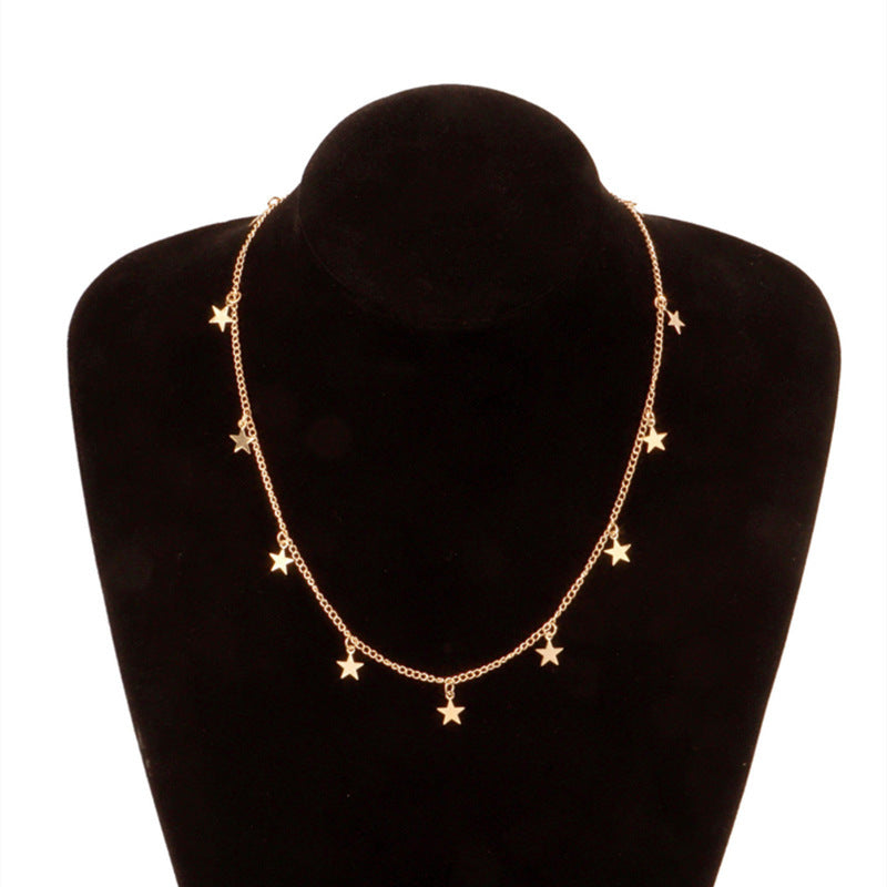 Star Tassel Pendants Necklace